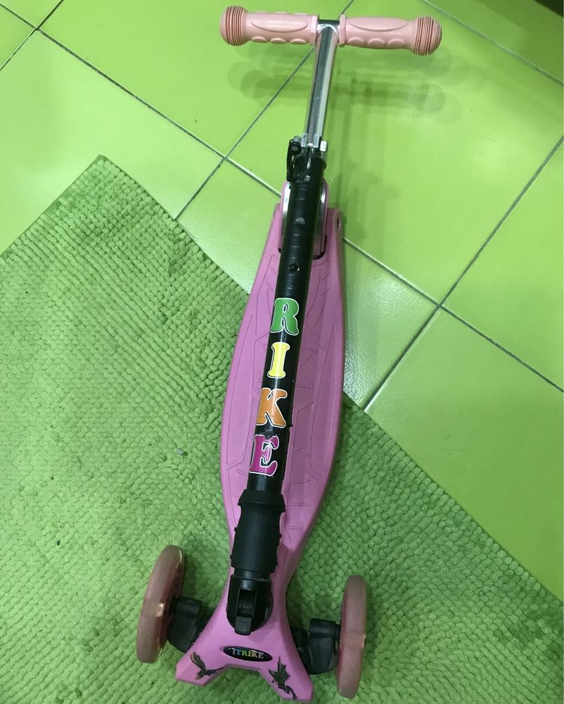Самокат трехколесный iTrike Maxi (JR 3-003-1-GR)