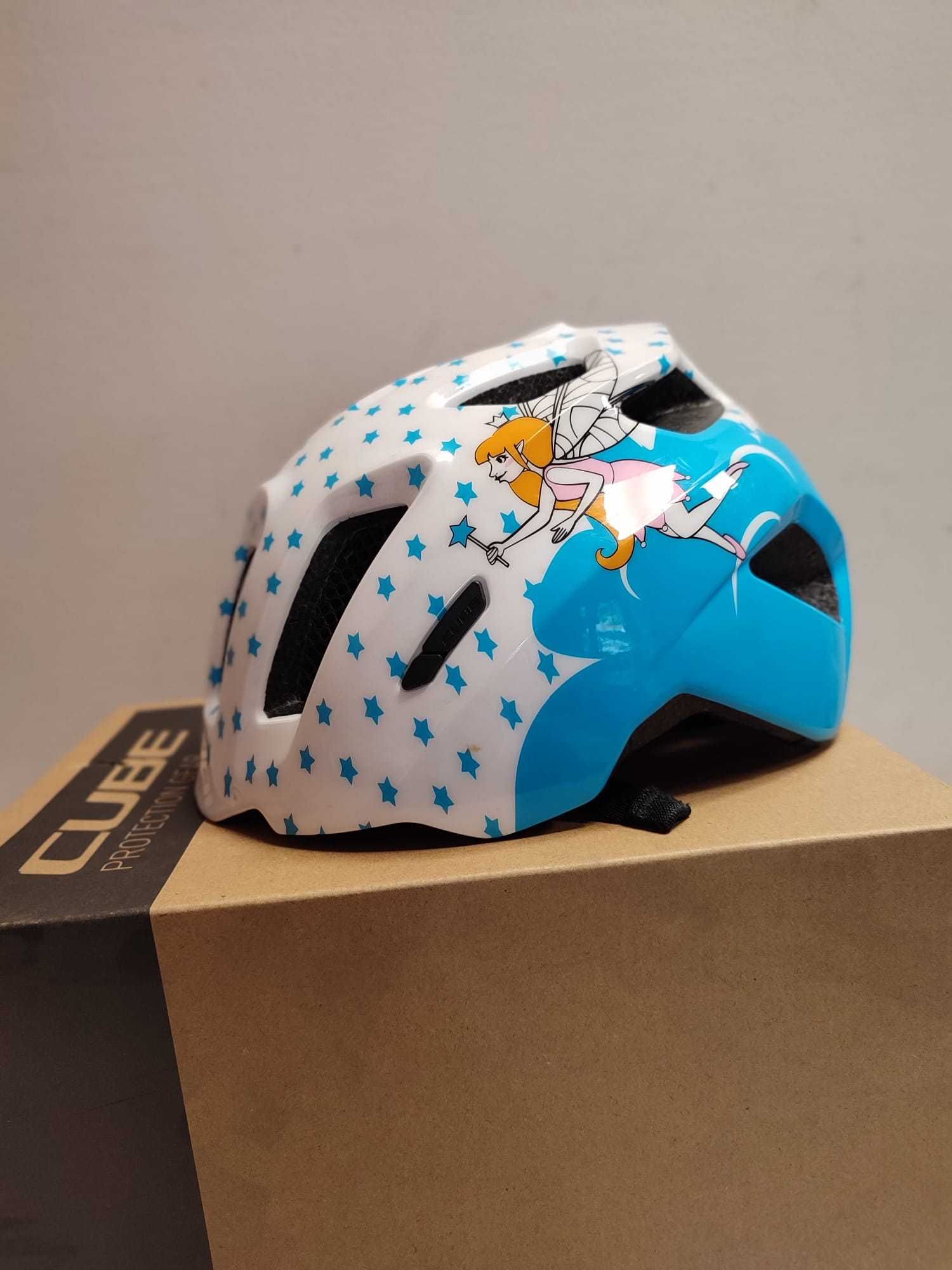 KASK dziecięcy CUBE, mało używany