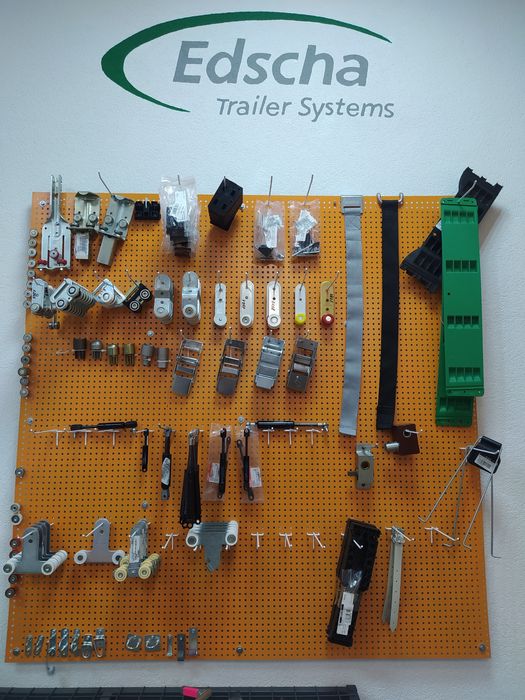 Ролик до тентіу бічної штори зсувного даху причепа edscha versus