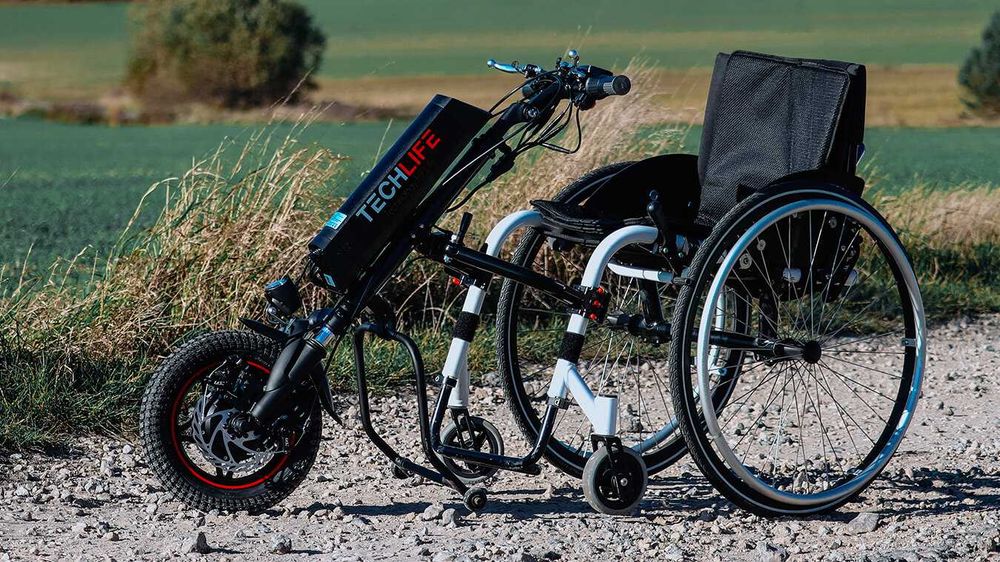 Przystawka elektryczna do wózka inwalidzkiego Techlife W1 napęd