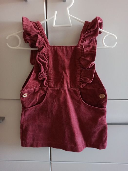 Sztruksowa sukienka r. 68