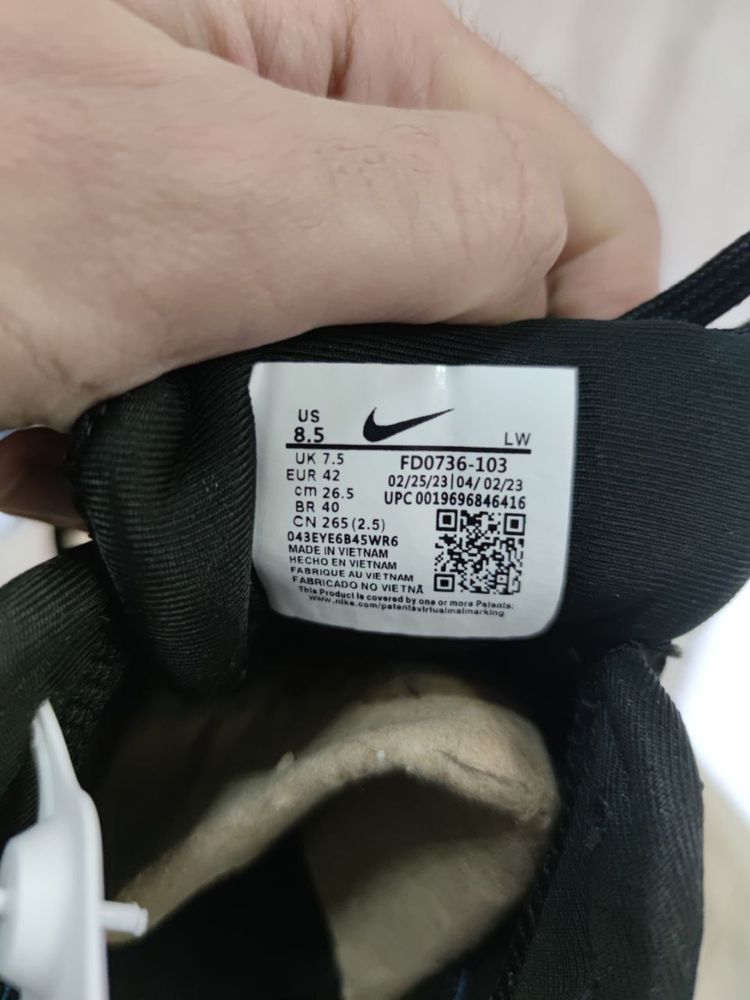 Кросівки Жіночі Nike V2K Runtek Black 36-45 lux Без передоплати