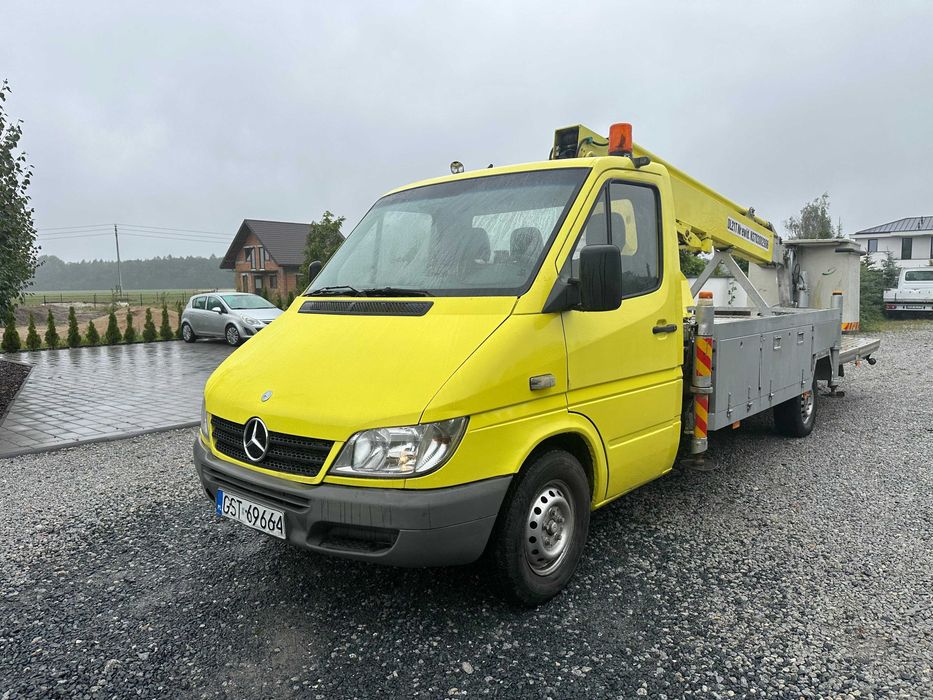 Mercedes Sprinter 311 podnośnik koszowy 21m Denka Lift DL21 UDT zwyżka