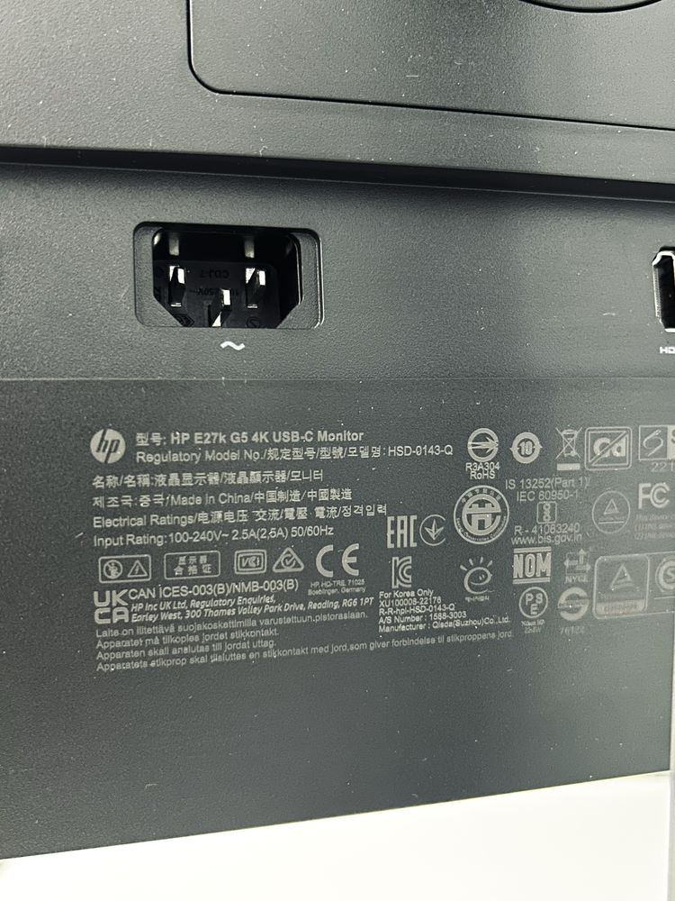 Монітор HP E27k G5