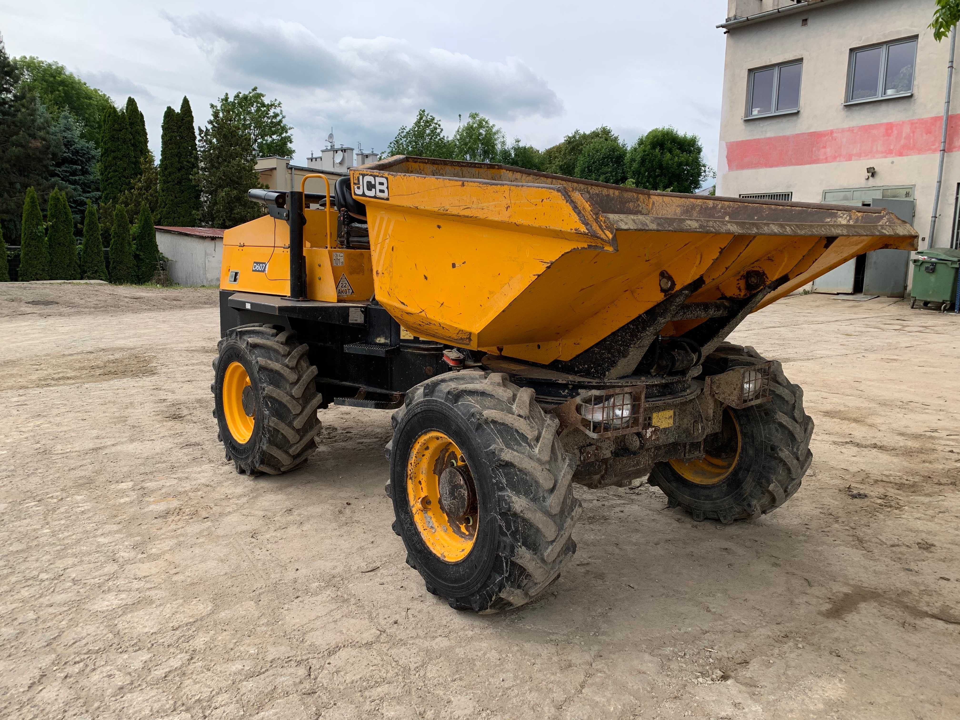 JCB 6TST wozidło obrotowe budowlane 6 ton 2015 światła 2300 mtg Terex