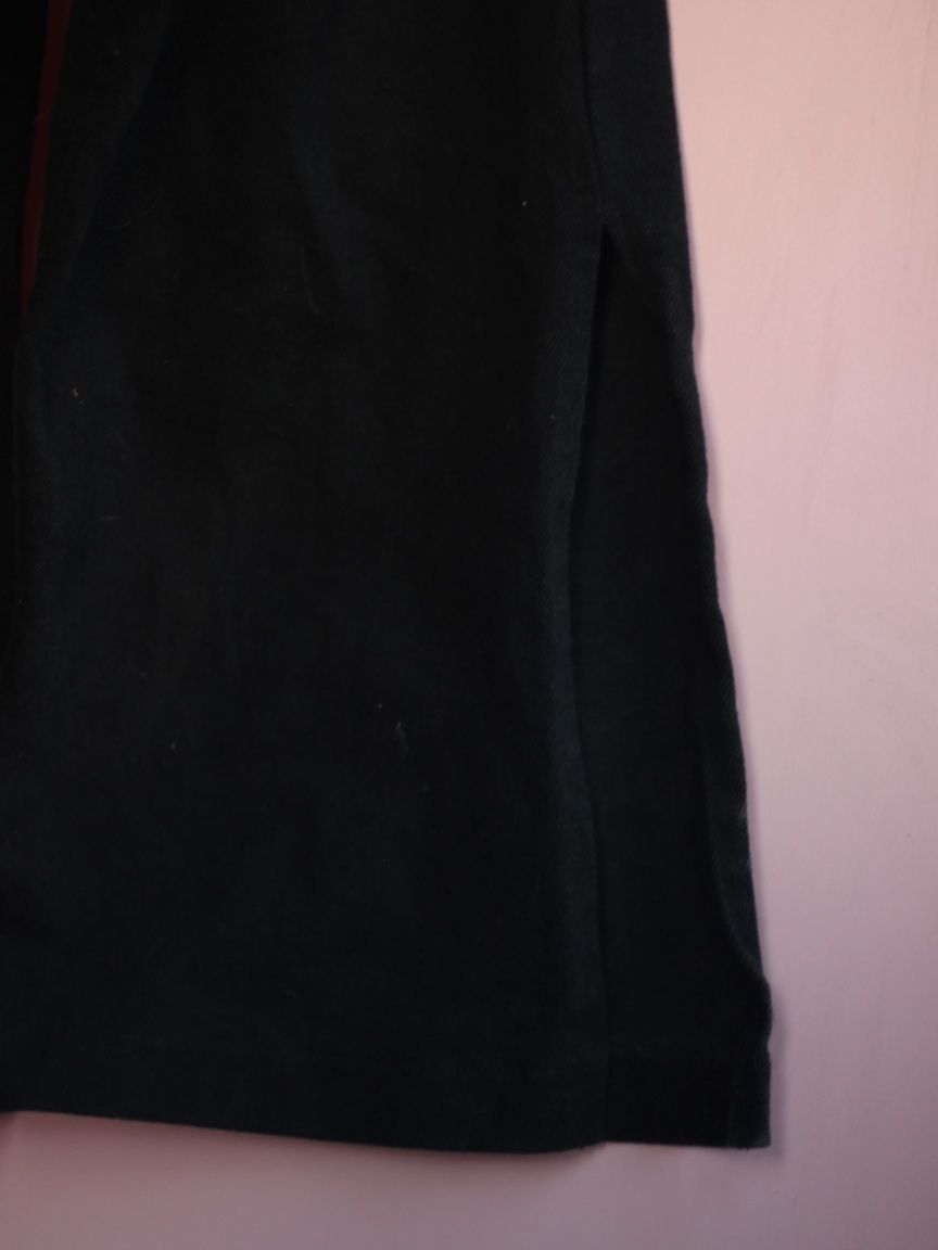 Чорні жіночі штани з розрізами