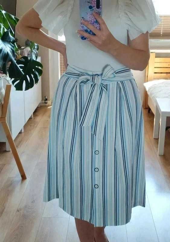 Spódnica w pasy Reserved 44 XXL.