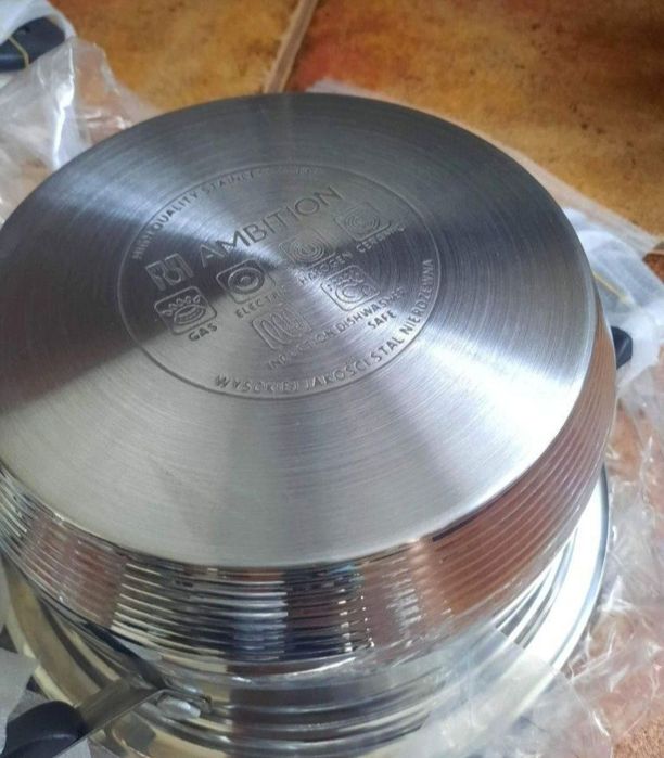 Nowe garnki Ambition indukcja