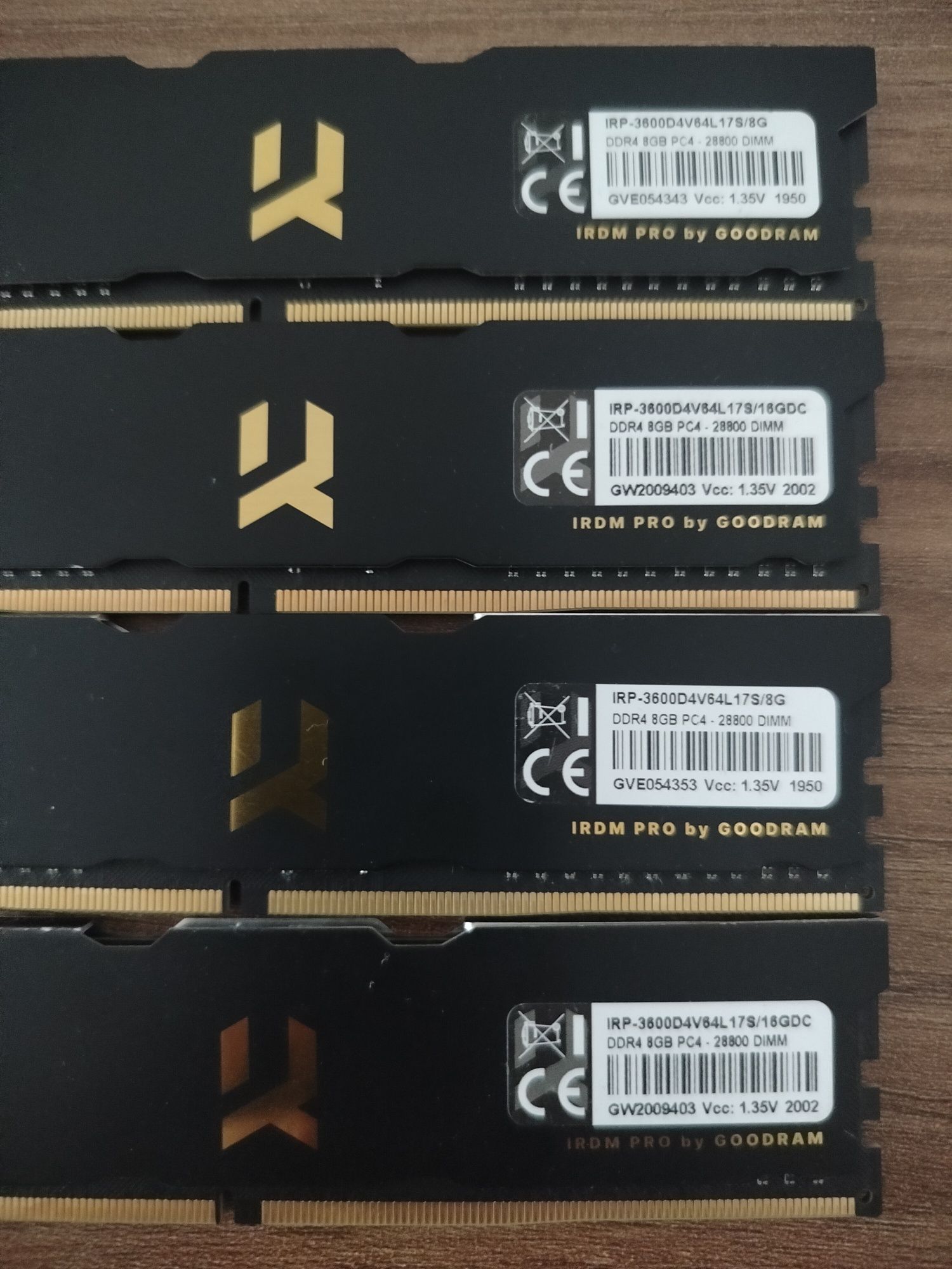 Pamięć RAM GoodRam IRDM PRO DDR4 32GB (4x8GB) 3600 CL17