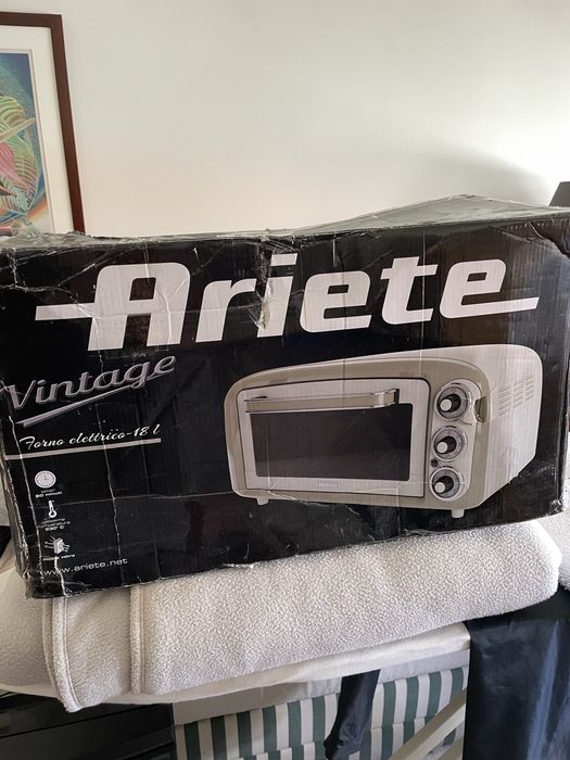 Forno Ariete Vintage creme  - tb pensado  p/pizzas 28cm