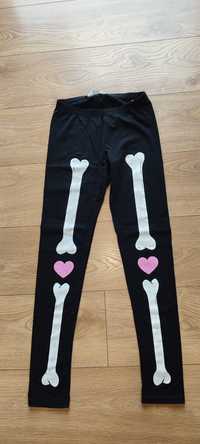 Legginsy czarne H&M rozmiar 158