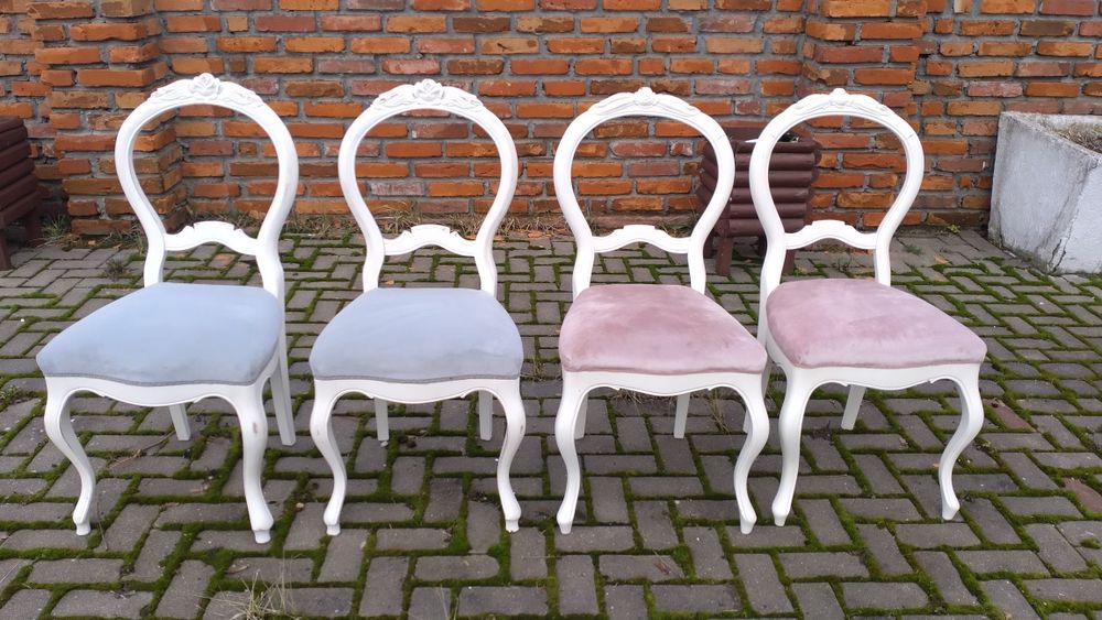 4 Krzesła Ludwik Filip