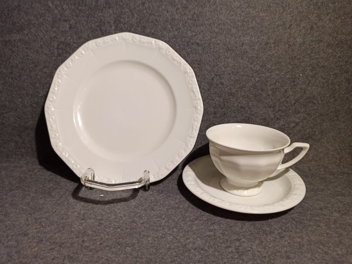 R     ROSENTHAL TRIO Porcelana Biała Maria Filiżanka