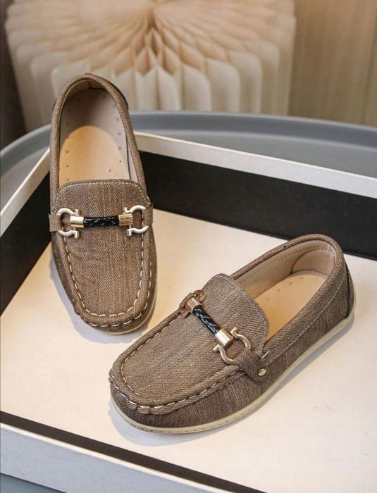 Eleganckie buty chłopięce mokasyny 36