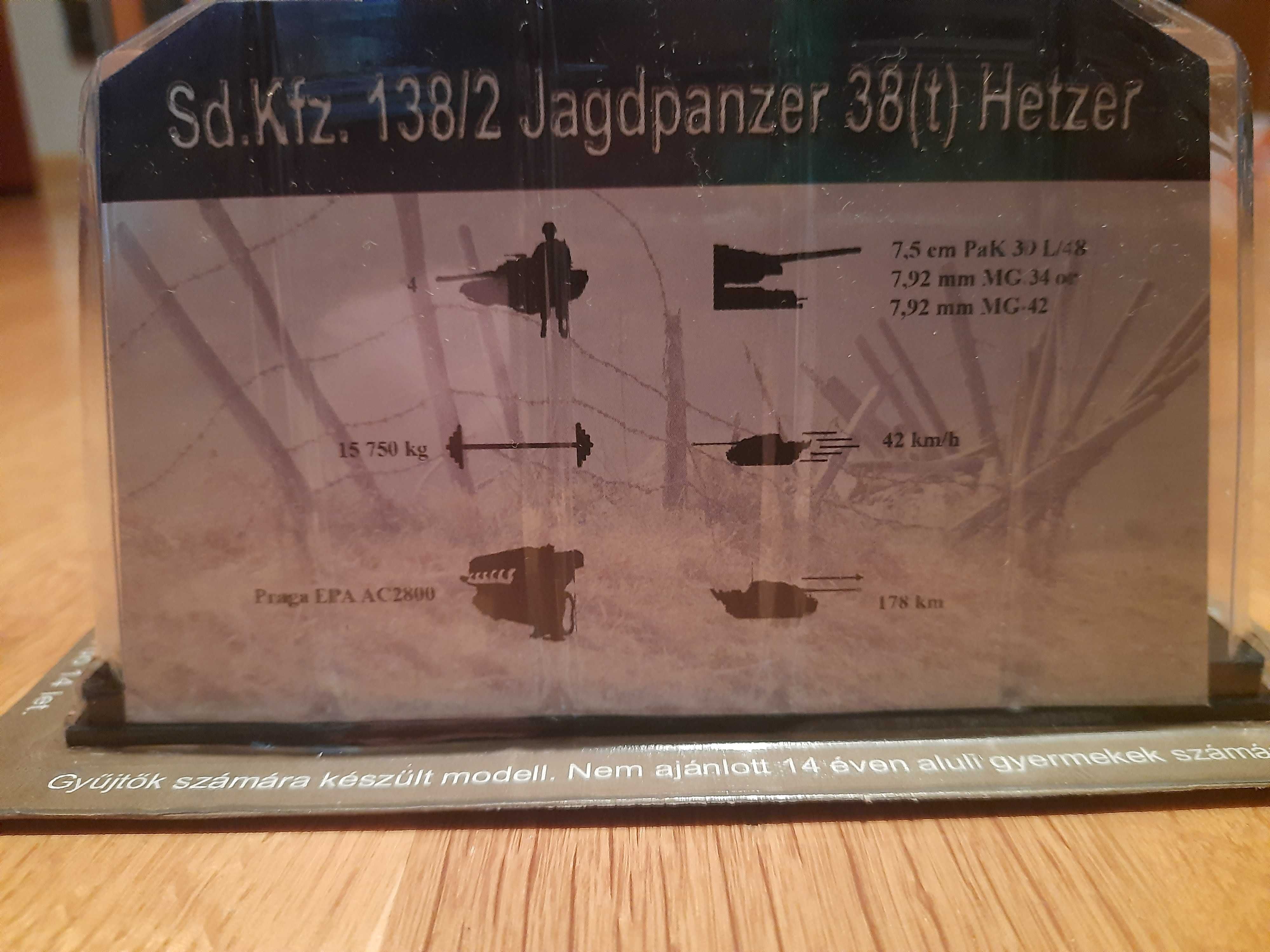 Model kolekcjonerski Amer Com Sd.Kfz. 138/2Jagdpanzer 38(t) Hetzer'44
