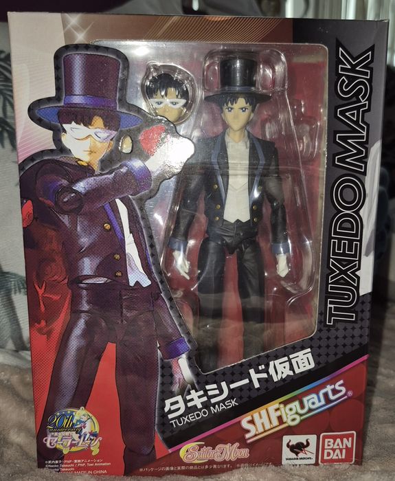 Figurka Tuxedo Mask – Sailor Moon – S.H.Figuarts (Bandai)