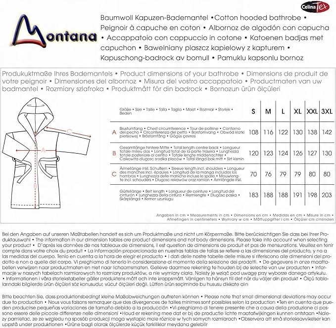 Zestaw 2szt Szlafrok niebieski r.M