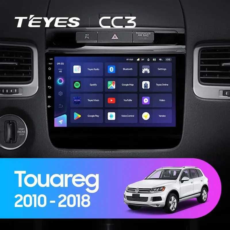 Штатная магнитола Teyes CC3 2k 4+64 Gb Volkswagen Touareg  2010-2018