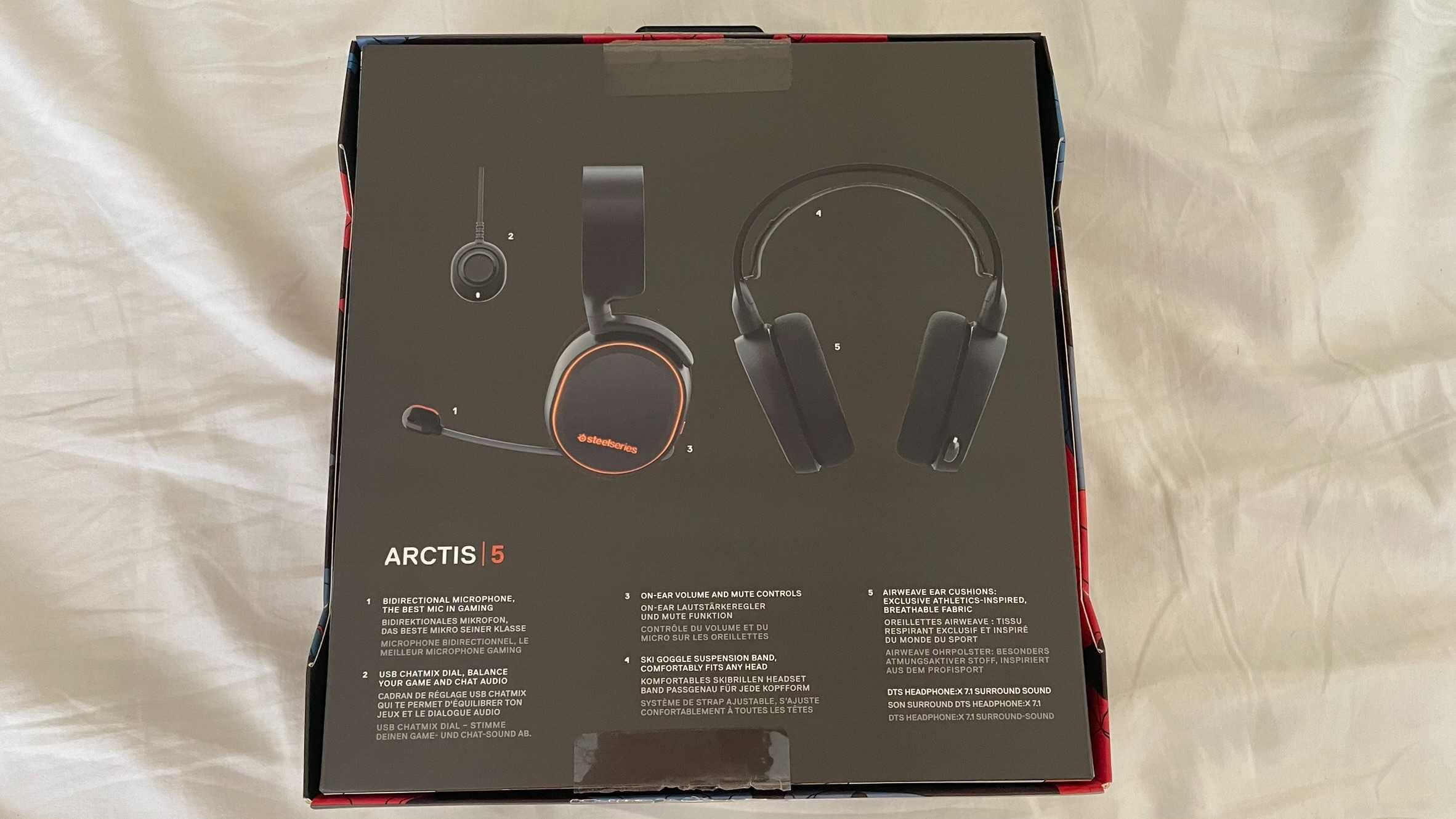 Headset SteelSeries Arctis 5 com Caixa Original