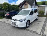 Volkswagen Caddy 7-osobowy, CarPlay, czujniki, mały przebieg, dotykowy ekran!