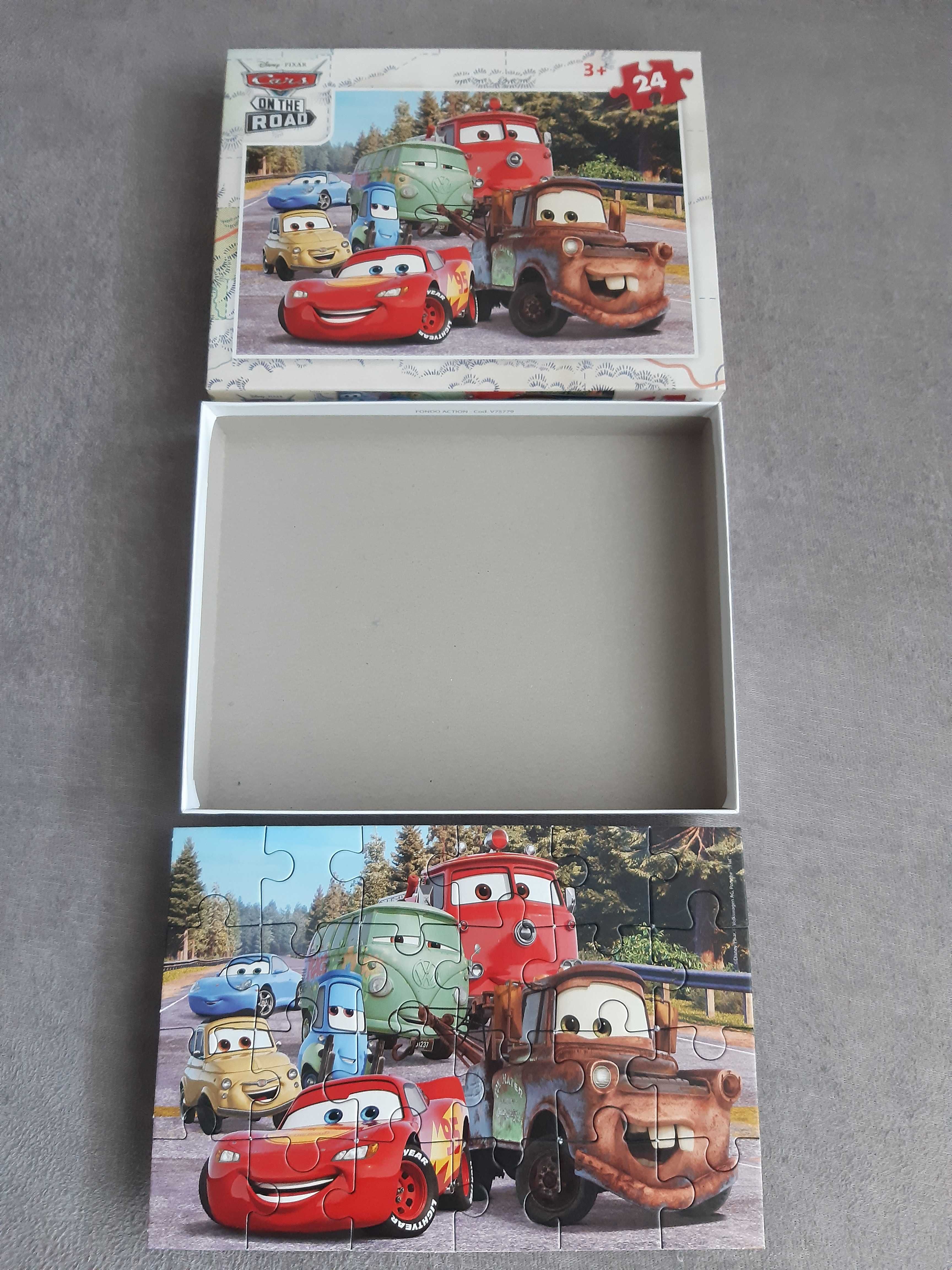Puzzle Auta 24 elementy Clementoni