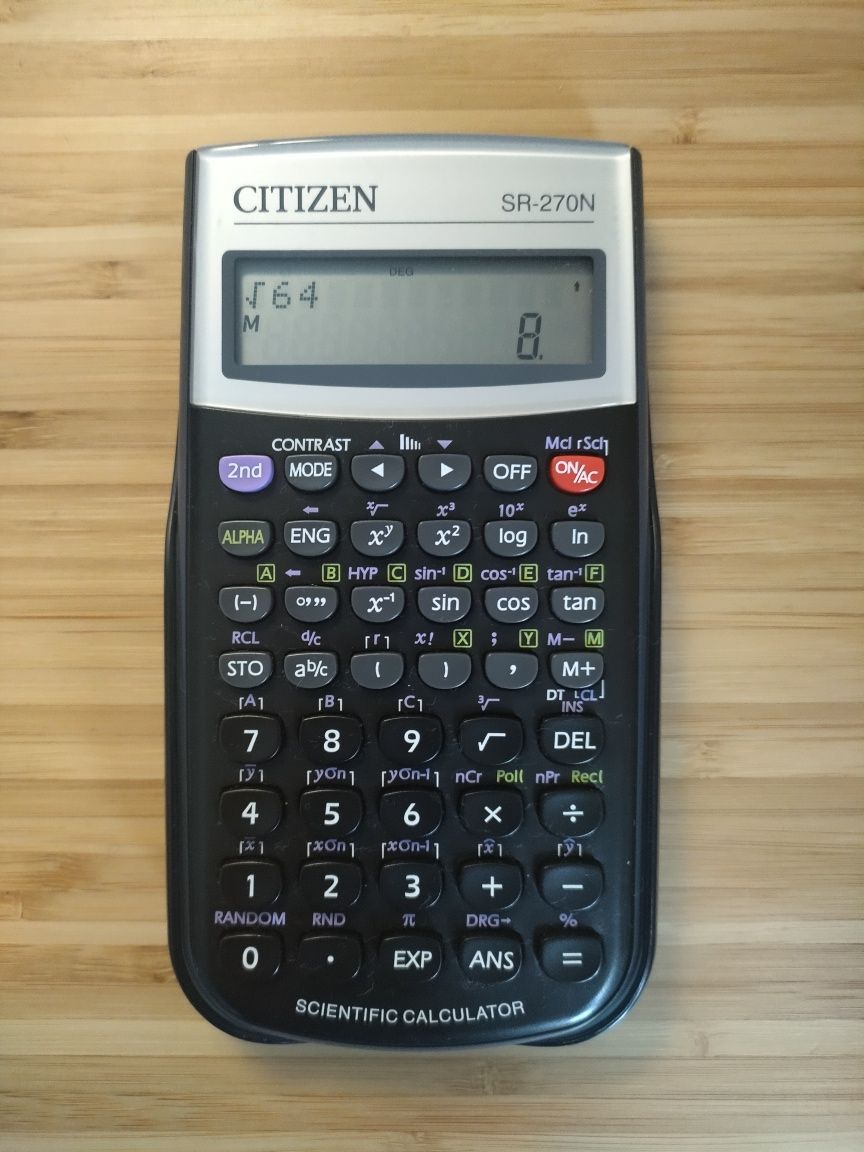 Calculadora científica Citizen SR-270N