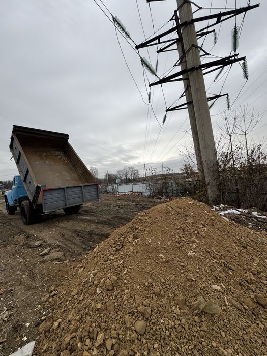 Вивіз сміття, доставка:пісок,щебень, отсев, грунт, глина