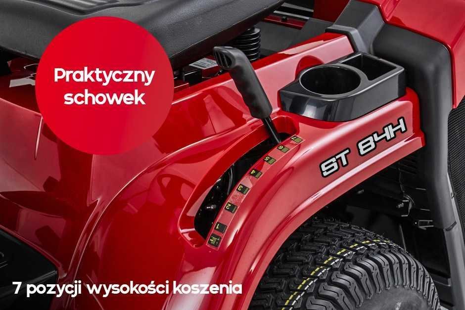 Traktorek BARAS 84 powered by STIGA 384 HYDROSTAT KOSZ 240L NOWY MODEL