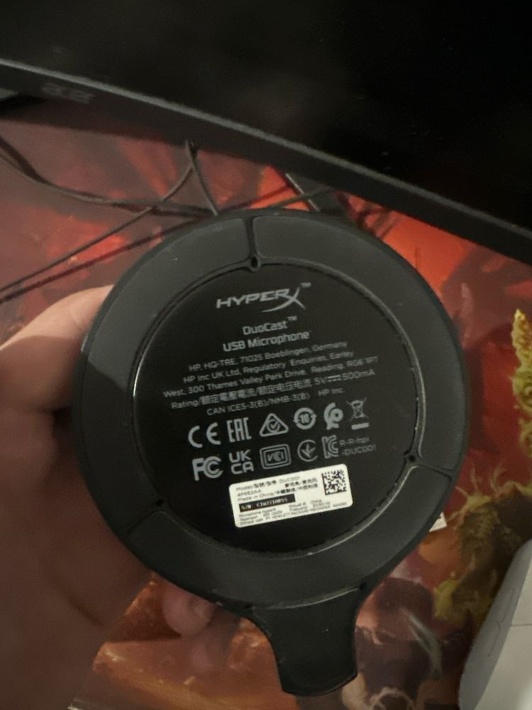 Микрофон hyperx duocast