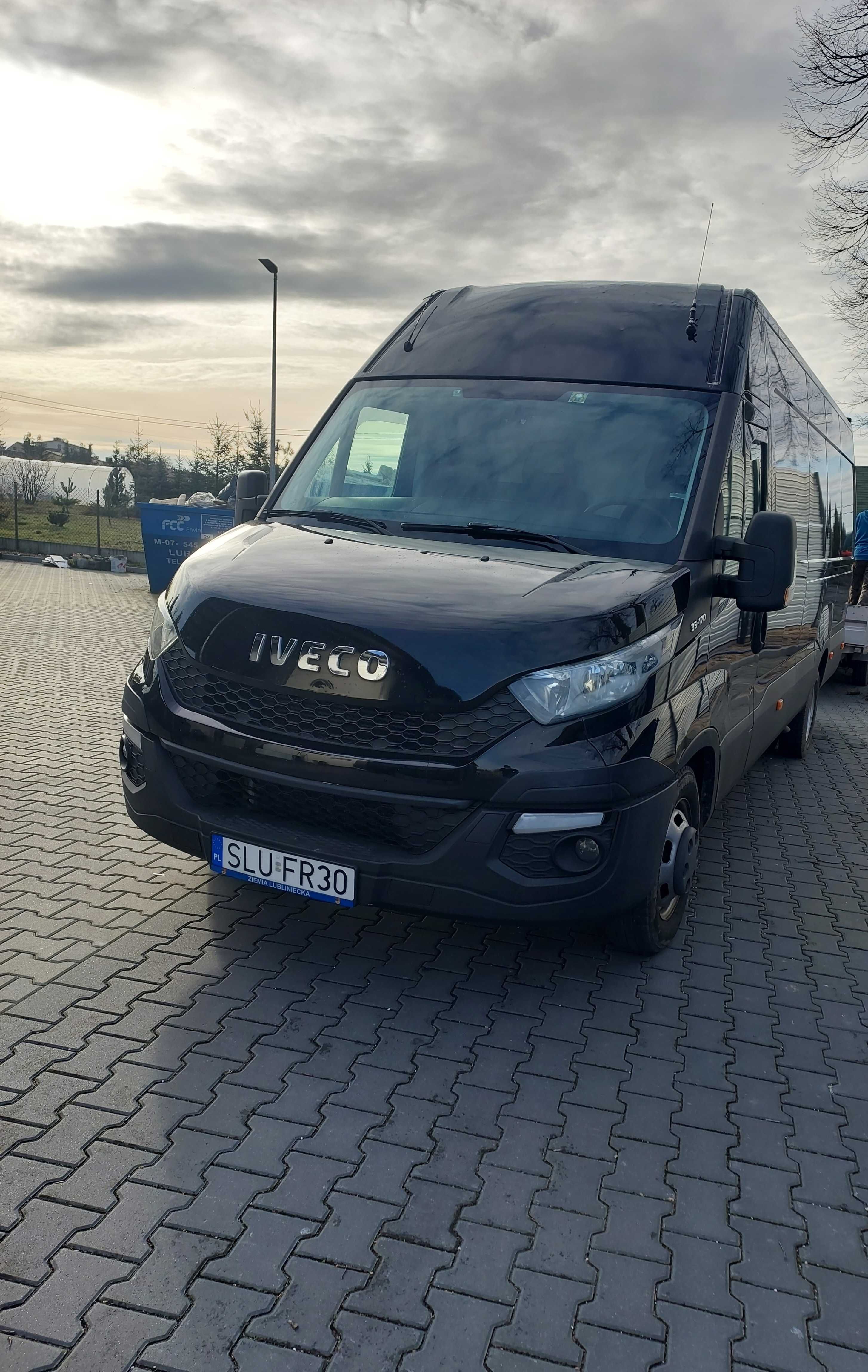 IVECO 35C17 L4H2 / AUTOMAT / 3.0/ 170 KM / KLIMA / BLIŹNIAK / HAK 3.5T