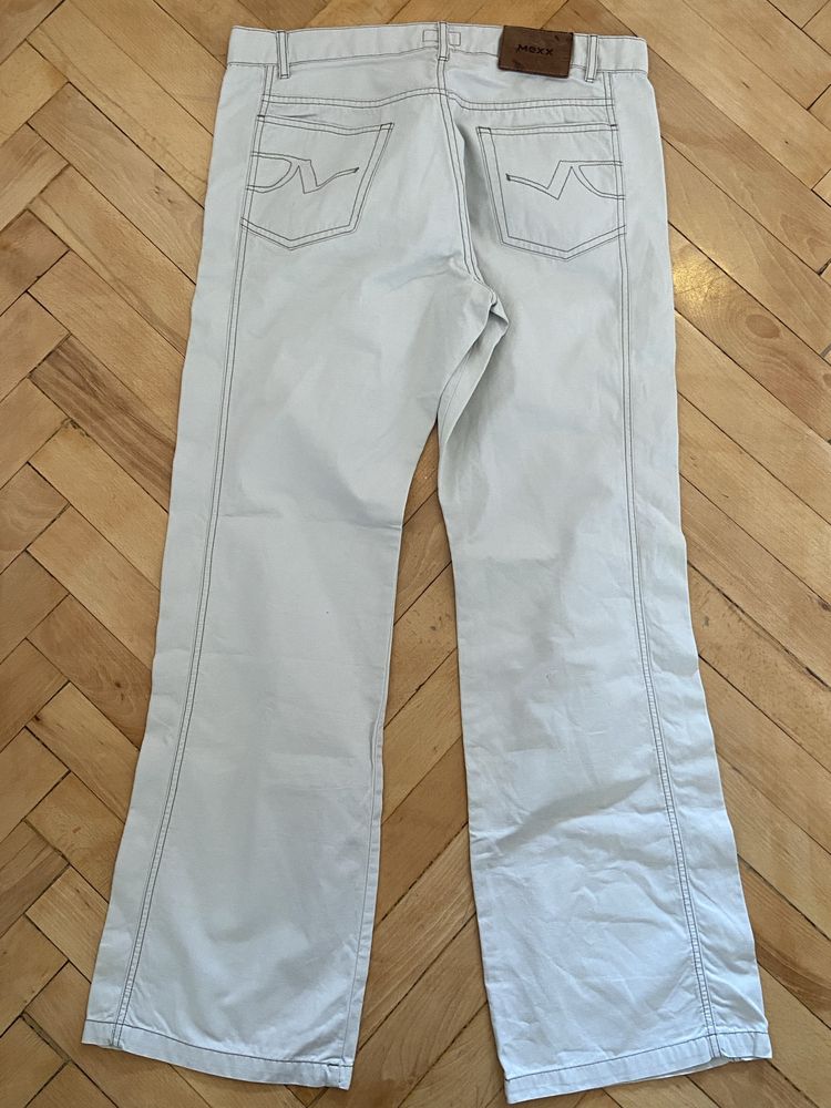 Mexx XL rozm 36/ 34 męskie spodnie białe jeansy  Vintage