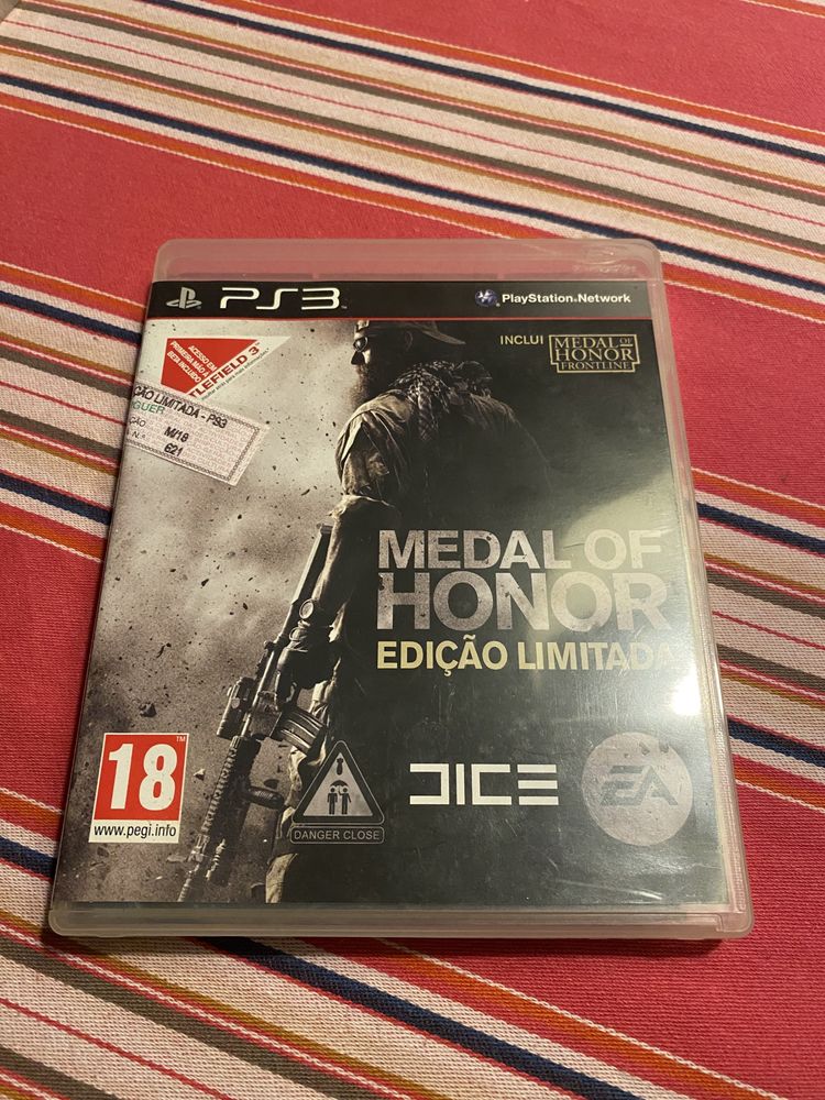 Medal of honor - jogo PS3 edição limitada