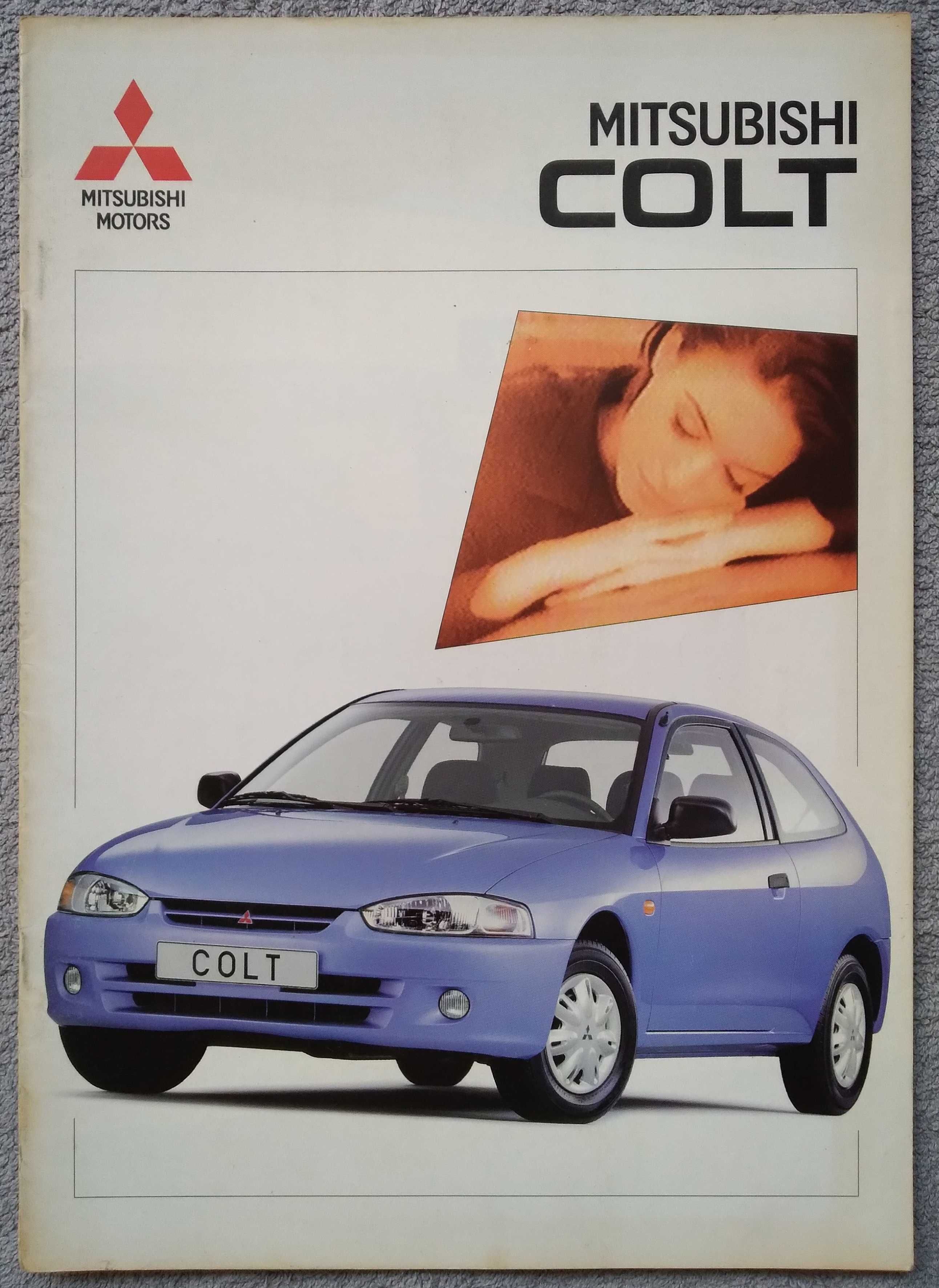 Prospekt Mitsubishi Colt rok 1998