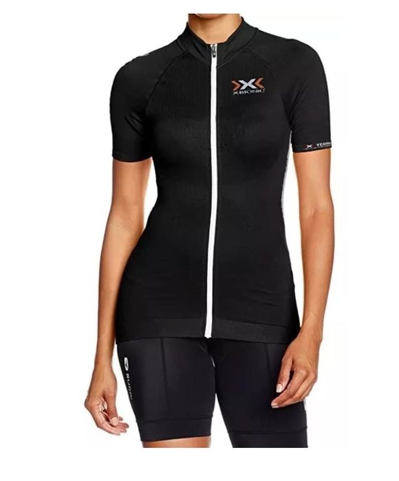 X-Bionic The Trick - Camisola feminina de Ciclismo Preta
