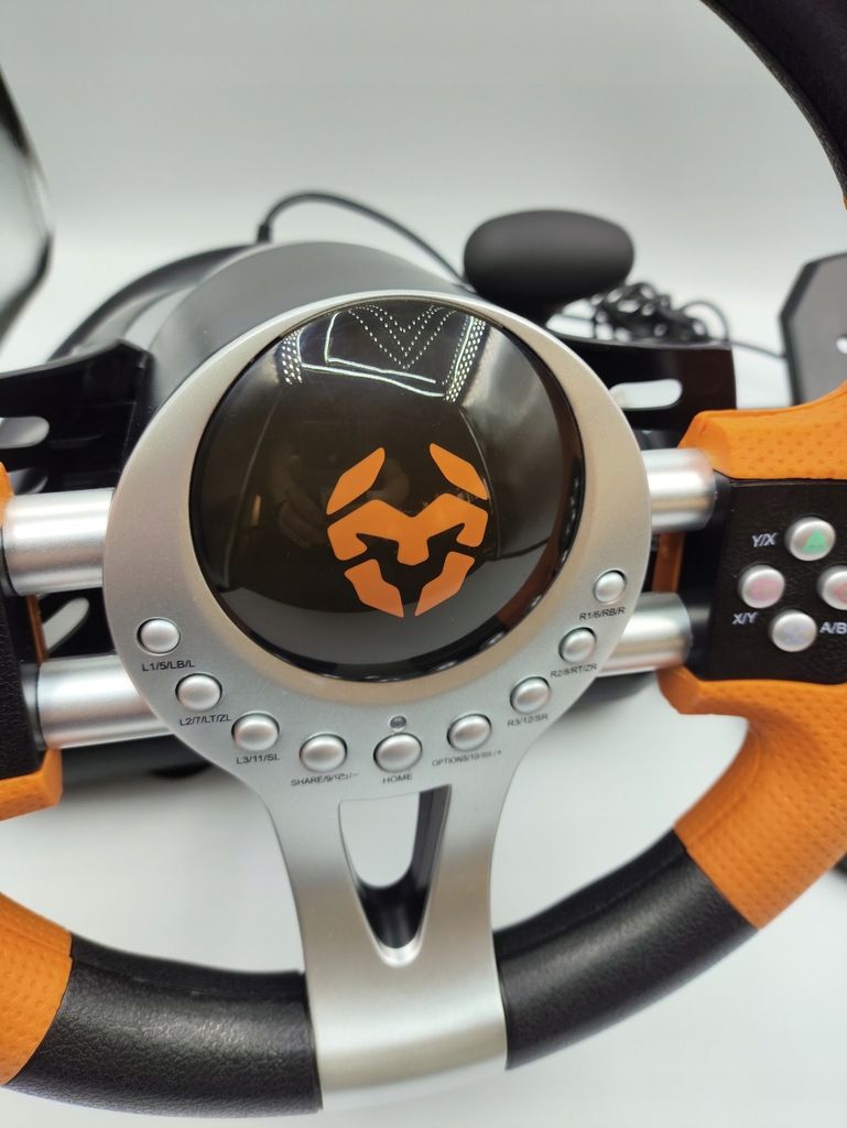 kierownica do gier manetki biegi pedałami  K-DRIVER do PC PS3 PS4 XBOX