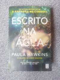 Livro "Escrito na Agua" (Paula Hawkins)