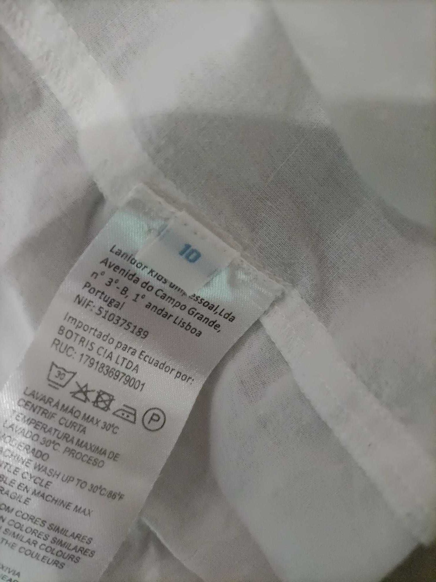 Camisa Lanidor 10 anos
