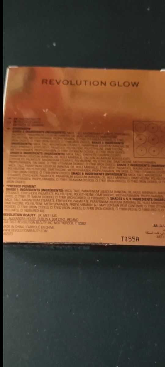 Makeup Revolution Glow Sunset Shadow Palette