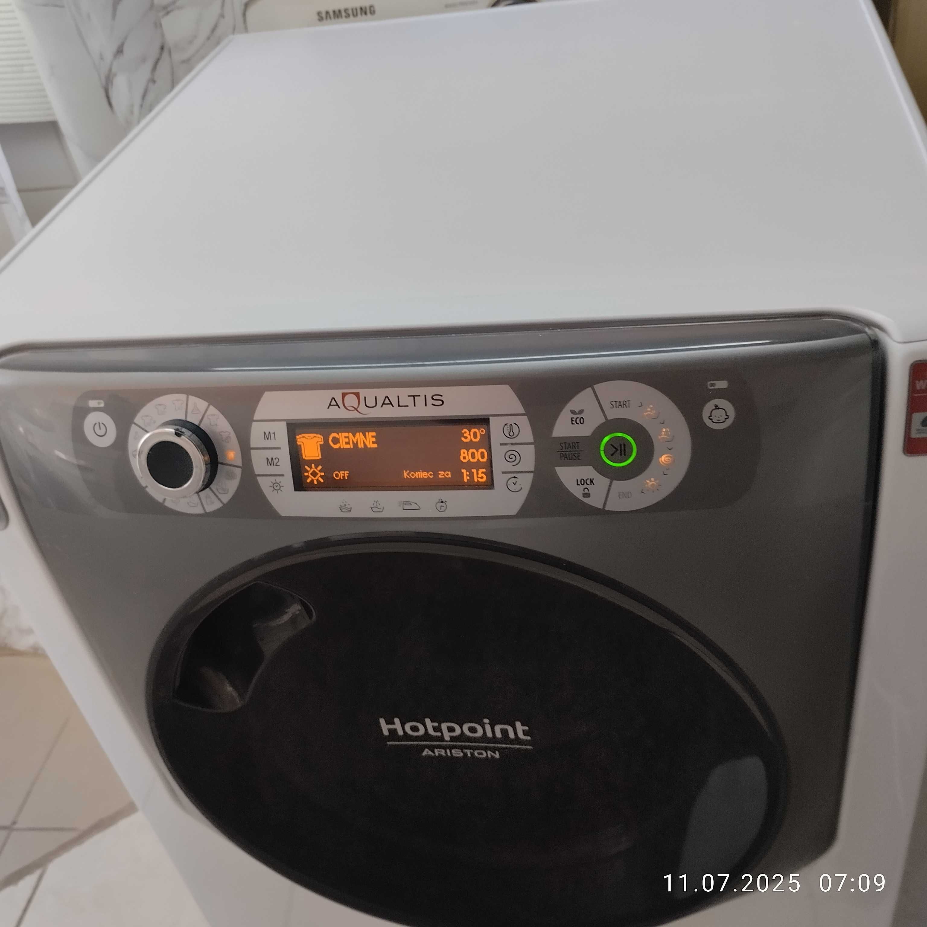 Pralko-suszarka Hotpoint Ariston 10 kg sprawna