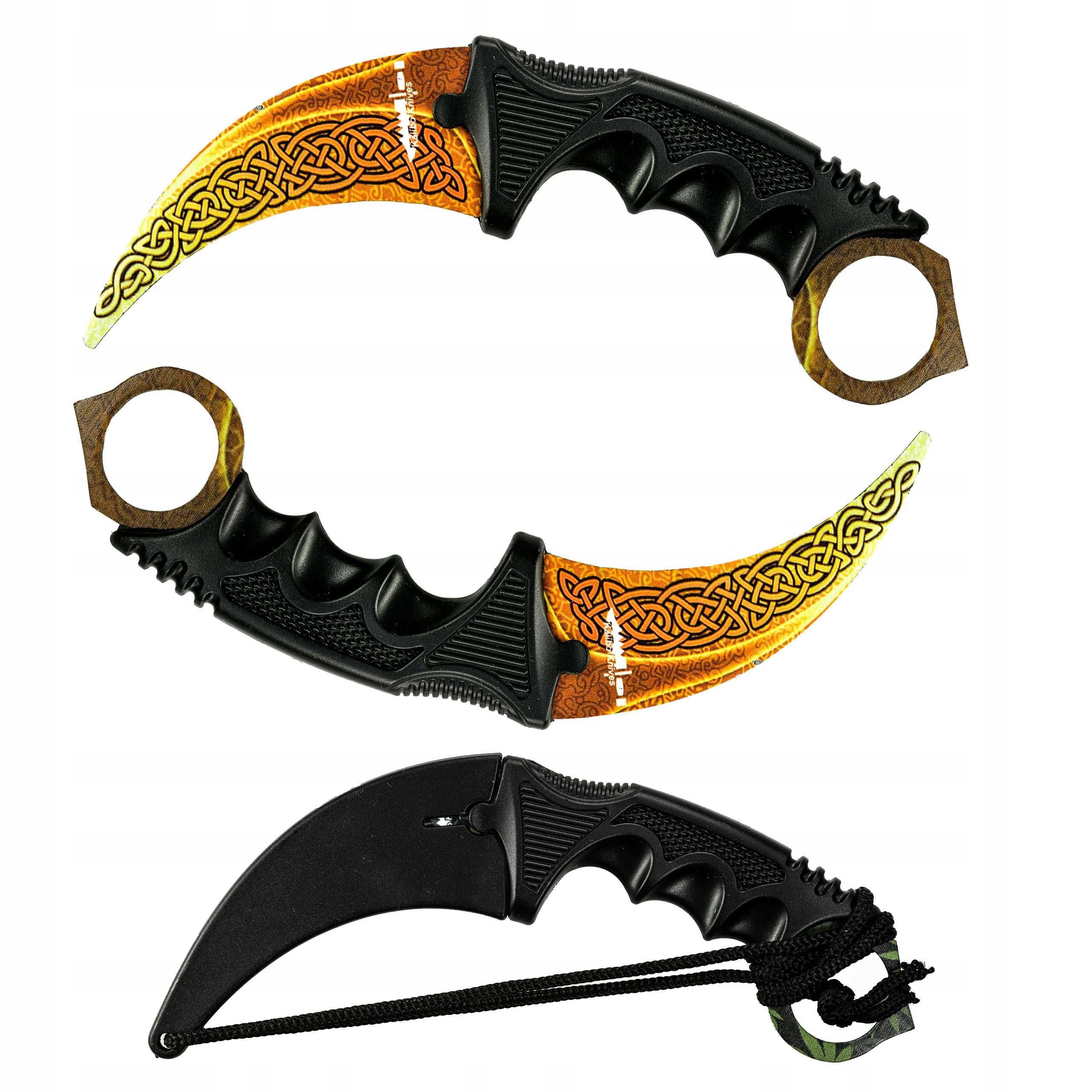 CS:GO Nóż Treningowy KARAMBIT Strike CS GO wzory