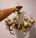 Żyrandol lampa wisząca 6 pkt