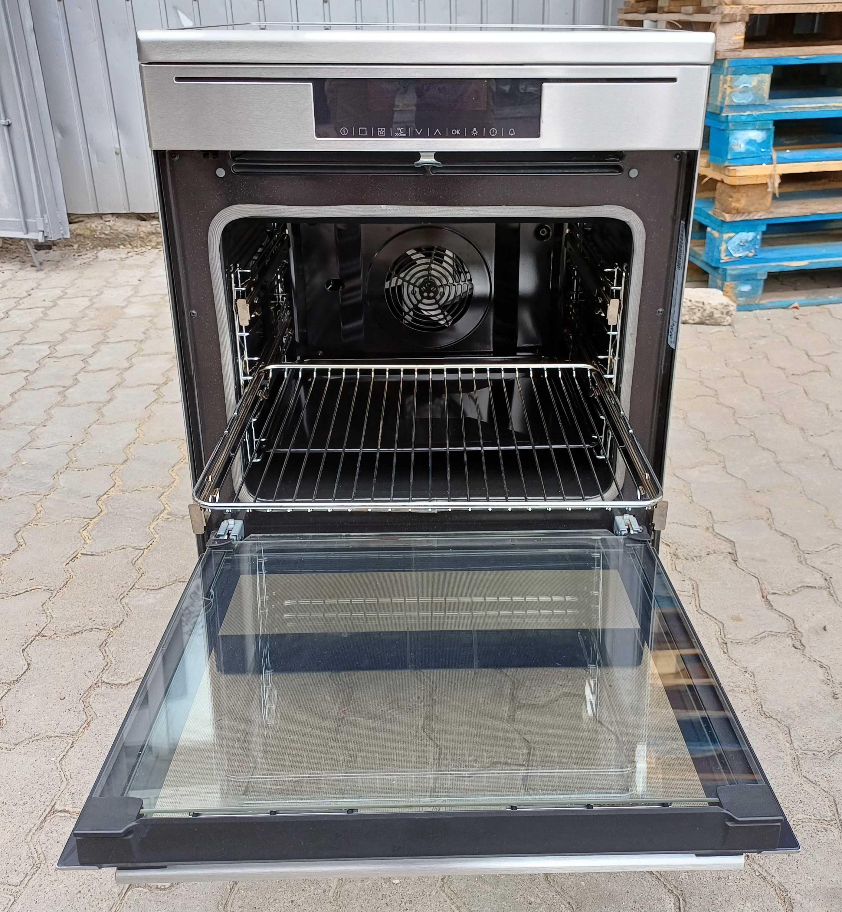 Индукционна кухонная плита 60см AEG 69476IU-MN Pyroluxe Plus пиролиз