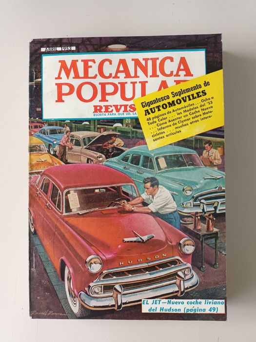 Conjunto de 7 Revistas Mecanica Popular anos 50