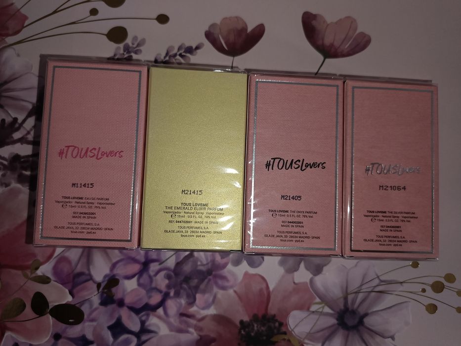 Zestaw perfum Tous Love Me 4x15 ml – NOWE, zafoliowane