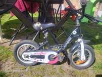 Rowerek 12 cali w kawiatki
