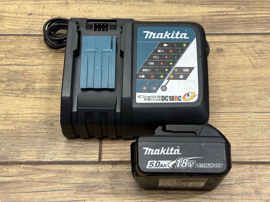 Zestaw | Makita szybka ładowarka DC18RC | bateria akumulator 18V 5AH