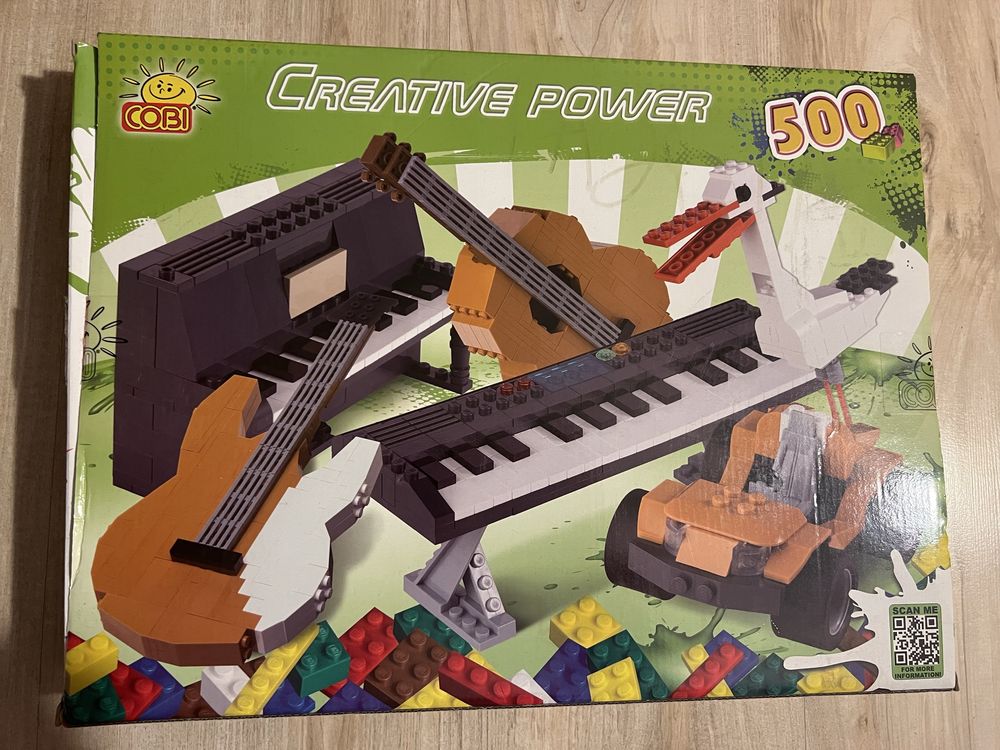 Klocki Cobi Creativ Power 500 elementów