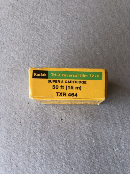 Kodak Super8 - Tri-X cartucho selado
