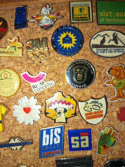 Pins de lapela diversos