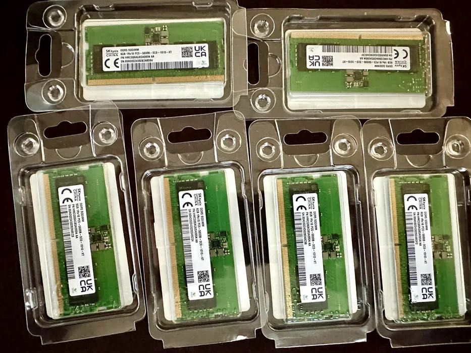 Hynix DDR5 SODIMM 8GB 1Rx16 5600B